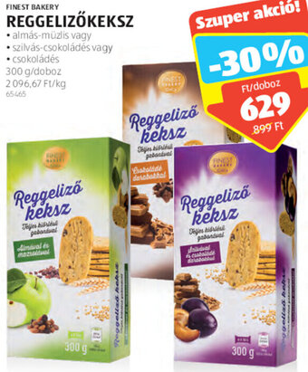 ALDI Finest Bakery Reggelizőkeksz 300 g ajánlat