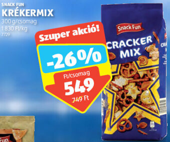 ALDI Snack Fun Krékermix 300 g ajánlat
