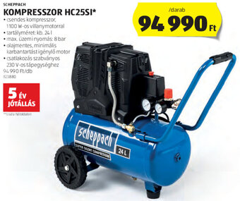 Scheppach Kompresszor hc25si