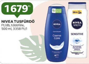 Auchan Nivea Tusfürdő 500 ml ajánlat