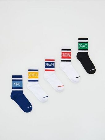 Reserved 5 pár mintás zokni ajánlat