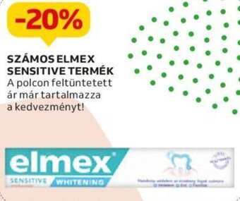 Auchan Számos Elmex sensitive termék ajánlat