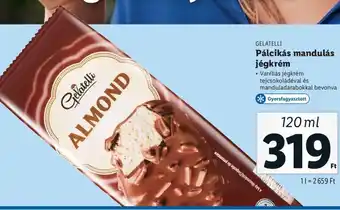 Lidl Gelatelli Pálcikás mandulás 120 ml ajánlat
