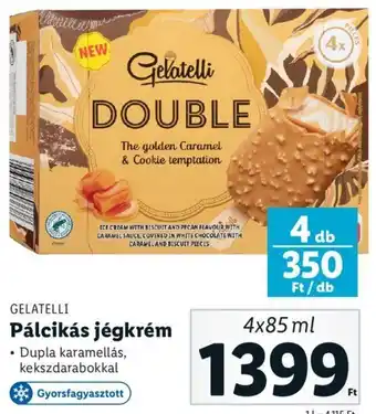 Lidl Gelatelli Pálcikás jégkrém 4 x 85 ml ajánlat