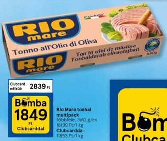 Rio Mare Tonhal multipack 3 x 52 g
