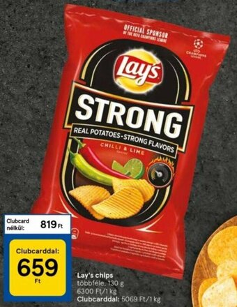 Tesco Lay's Chips 130 g ajánlat