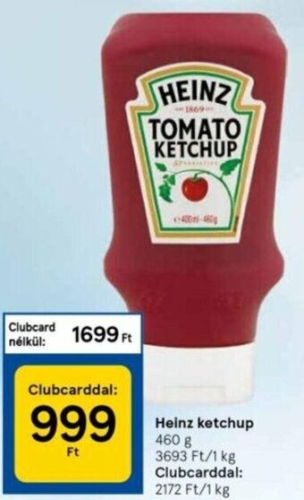 Tesco Heinz Ketchup 460 g ajánlat
