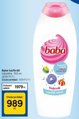 Tesco Baba Tusfürdő 750 ml ajánlat