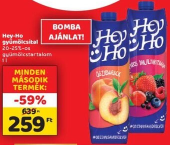 Spar Hey-Ho gyümölcsital 1 l ajánlat