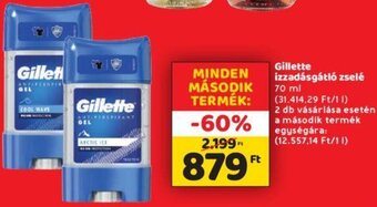 Spar Gillette Izzadásgátló zselé 70 ml ajánlat