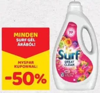 Spar Minden Surf gél árából! ajánlat