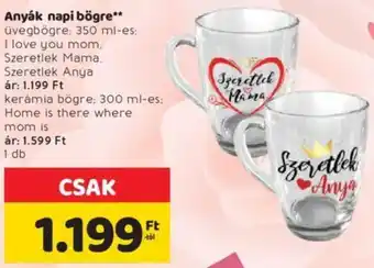 Anyák napi bögre 1 db