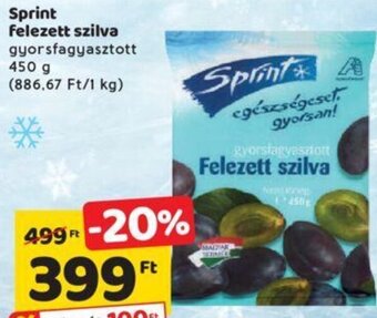 Spar Sprint Felezett szilva 450 g ajánlat