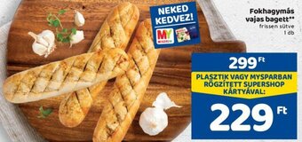 Spar Fokhagymás vajas bagett 1 db ajánlat