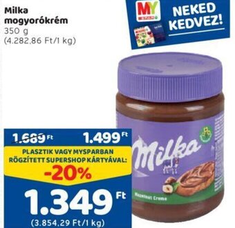 Spar Milka Mogyorókrém 350 g ajánlat