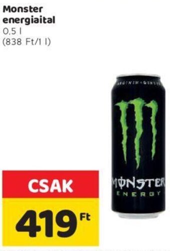 Spar Monster Energiaital 0,5 l ajánlat