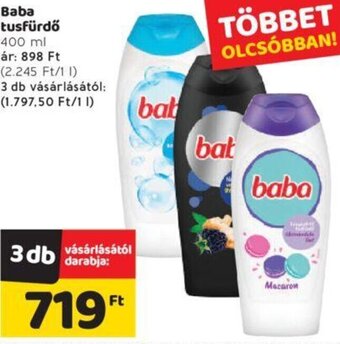 Spar Baba Tusfürdő 400 ml ajánlat