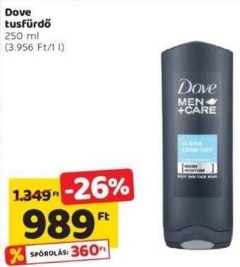 Spar Dove Tusfürdő 250 ml ajánlat