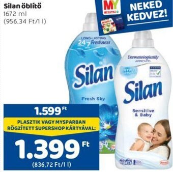 Spar Silan Öblítő 1672 ml ajánlat