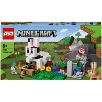 Regio Jatek Lego minecraft 21181 a nyúlfarm ajánlat