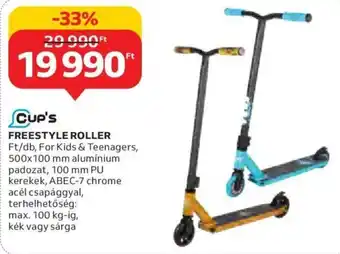 Auchan Cup's Freestyle roller 1 db ajánlat