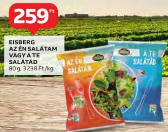 Auchan Eisberg Az én salátam vagy a te salátád 80 g ajánlat