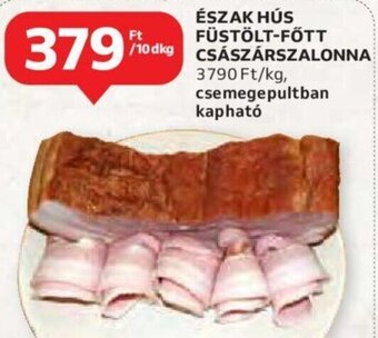 Auchan Észak hús füstölt-főtt császárszalonna 10 dkg ajánlat