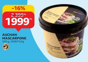 Auchan Auchan Mascarpone 500 g ajánlat