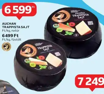 Auchan Auchan Trappista sajt 1 kg ajánlat
