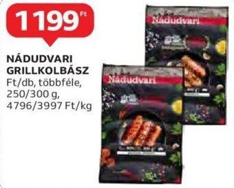 Auchan Nádudvari Grillkolbász 250 / 300 g ajánlat