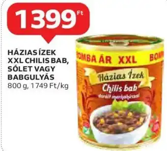 Auchan Házias Ízek xxl chilis bab, sólet vagy babgulyás 800 g ajánlat