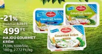 Auchan Hajdú Gourmet krém 180 g ajánlat