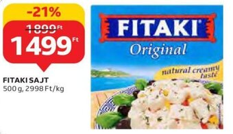 Auchan Fitaki Sajt 500 g ajánlat