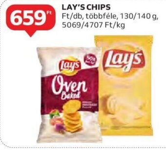Auchan Lay's Chips 130 / 140 g ajánlat