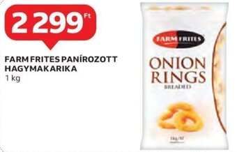 Auchan Farm Frites Panírozott hagymakarika 1 kg ajánlat