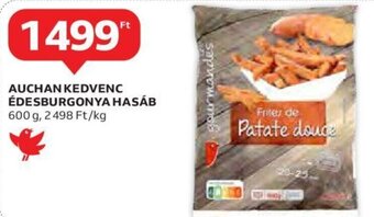 Auchan Auchan kedvenc édesburgonya hasáb 600 g ajánlat