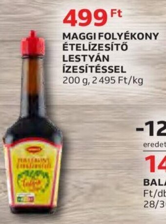 Auchan Maggi Folyékony ételízesítő lestyán ízesítéssel 200 g ajánlat