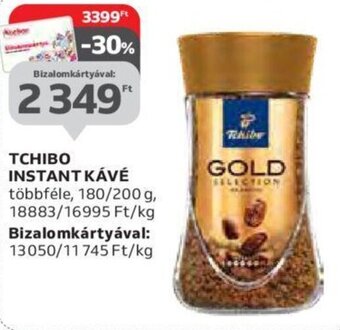 Auchan Tchibo Instant kávé 180 / 200 g ajánlat