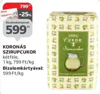 Koronás Szirupcukor 1 kg