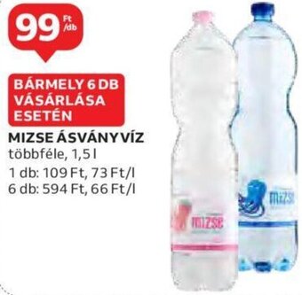 Auchan Mizse Ásványvíz 1,5 l ajánlat