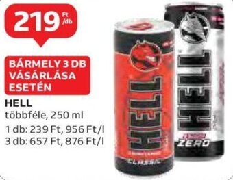 Auchan Hell 250 ml ajánlat