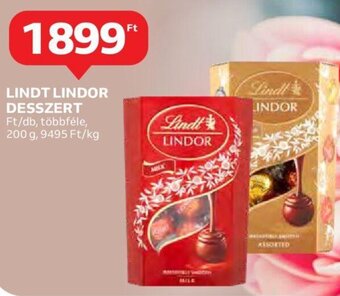 Auchan Lindt Lindor desszert 200 g ajánlat