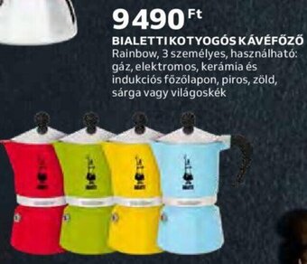 Auchan Bialetti Kotyogós kávéfőző 1 db ajánlat