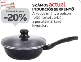 Auchan Számos āctuel indukciós serpenyő ajánlat