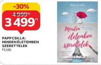 Papp Csilla: minden életemben szerettelek 1 db