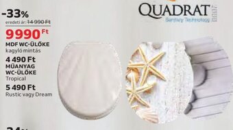 Auchan Mdf wc-ülőke 1 db ajánlat