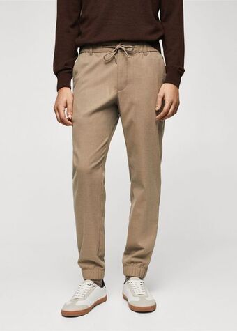 Mango Jogger nadrág sávolyból ajánlat