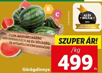 Lidl Görögdinnye 1 kg ajánlat