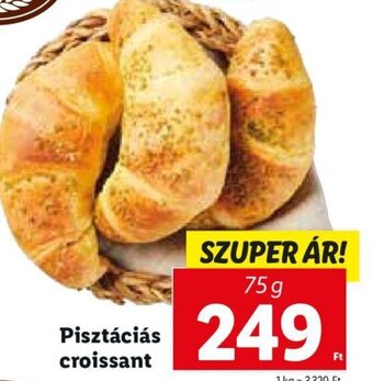 Lidl Pisztáciás croissant 75 g ajánlat