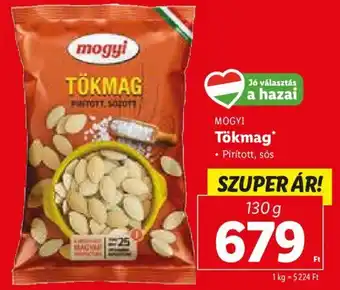 Lidl Mogyi Tökmag 130 g ajánlat